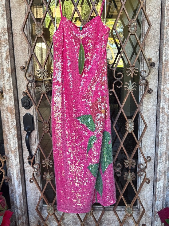 Farm Rio Dresses & Skirts - NWT Gorgeous Farm Rio Sequin Slip Dress S